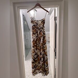 Faithful the Brand (Med) xRevolve La Costa Maxi Dress in Onassis Print (NWT)